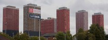 The Red Road flats prior to demolition